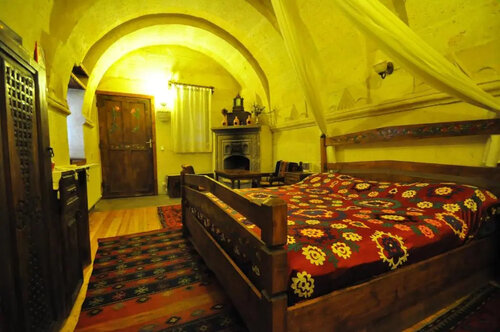 Двухместный номер Deluxe 1 комната двуспальная кровать в Kismet Cave House