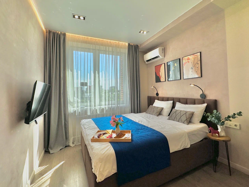 Апартаменты стандарт с двуспальной кроватью