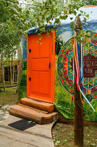 Юрта Поднебесная с чаном и русской баней