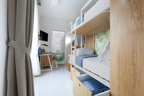 Одноместный номер Economy двуспальная кровать в Unconventional Hotel Sorrento
