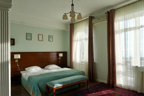 Двухместный номер с 1 кроватью и балконом, вид на море