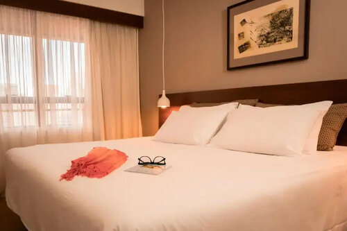 Двухместный полулюкс двуспальная кровать в Mercure Curitiba Golden Hotel