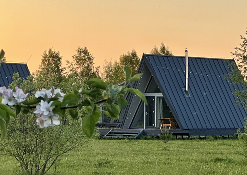 Треугольный дом