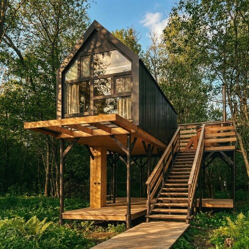 Дом на дереве "Прогулка по Нью-Йорку"