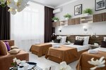 Двухкомнатные апартаменты Park & House № 4 (кухня и ванна) до 10 гостей в Park & House Hotel