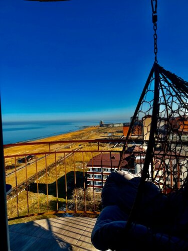 Одноместный номер Делюкс с видом на море в АпартРу