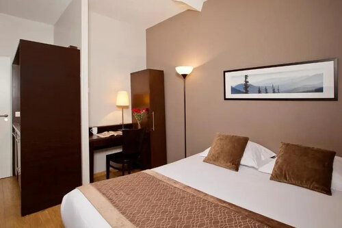 Двухместная студия 2 отдельные кровати в Residhome Grenoble Caserne De Bonne