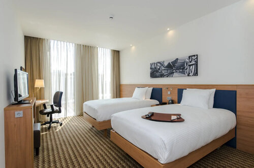 Номер Standard двуспальная кровать в Hampton by Hilton Amsterdam Arena Boulevard