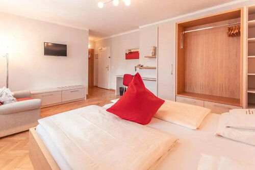 Одноместный номер Deluxe двуспальная кровать в Hotel Rosenvilla