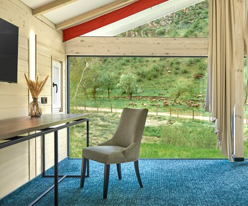 Шале с двуспальной кроватью 1-я линия