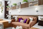 Двухкомнатные апартаменты Park & House № 4 (кухня и ванна) до 10 гостей в Park & House Hotel