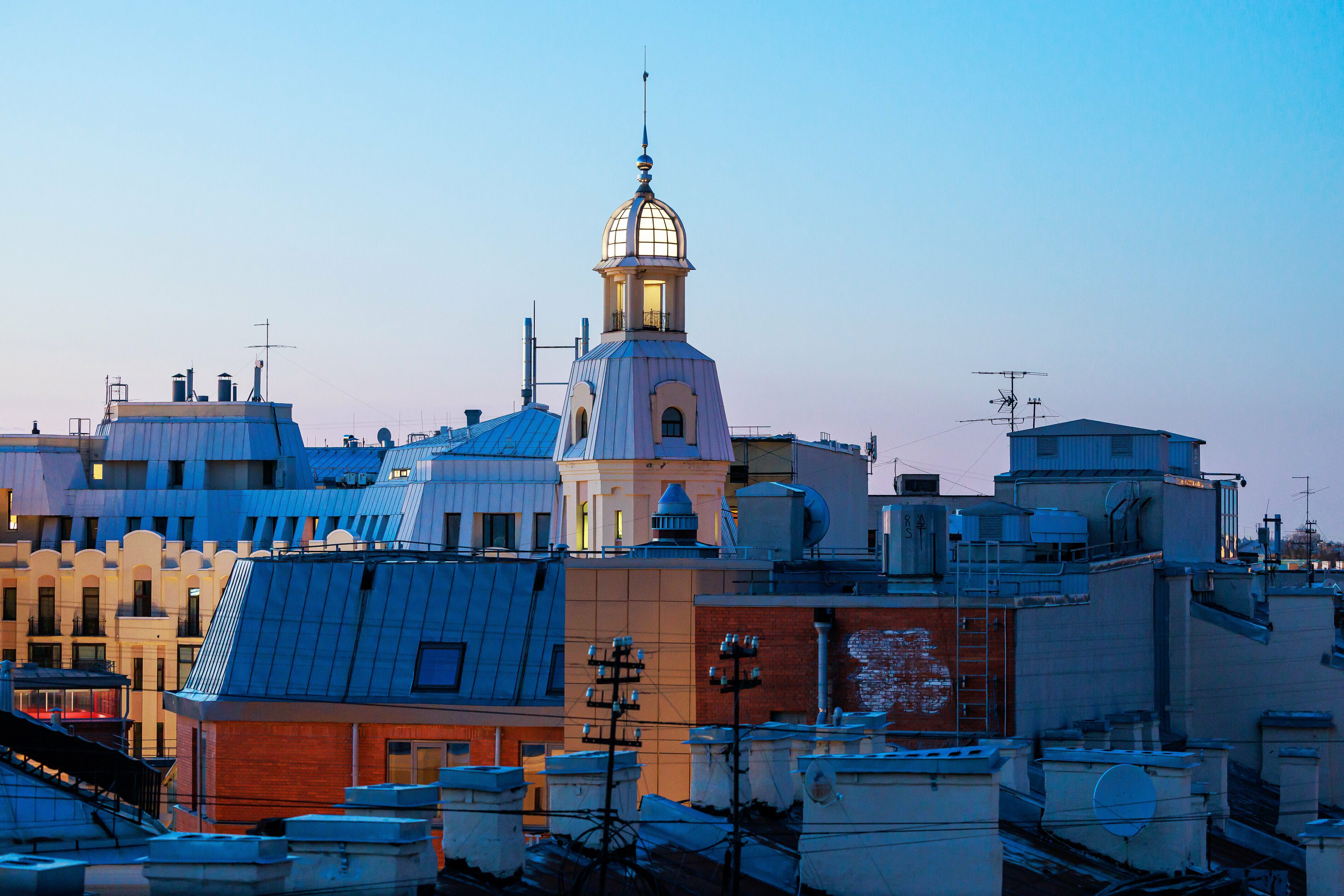 Крыши Петербурга