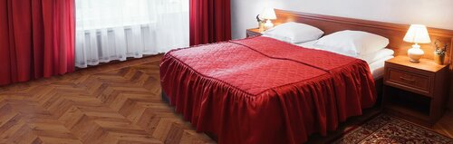 Двухкомнатный стандарт с двумя кроватями в Оздоровительный комплекс Сосны