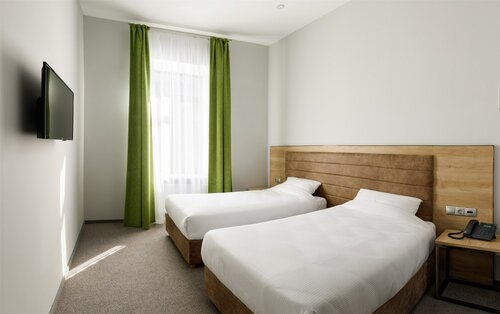 Улучшенный двухместный номер с двумя раздельными кроватями в Turris Hotel Tagansky