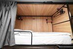 Место в восьмиместном общем номере в Sleep Box Hostel