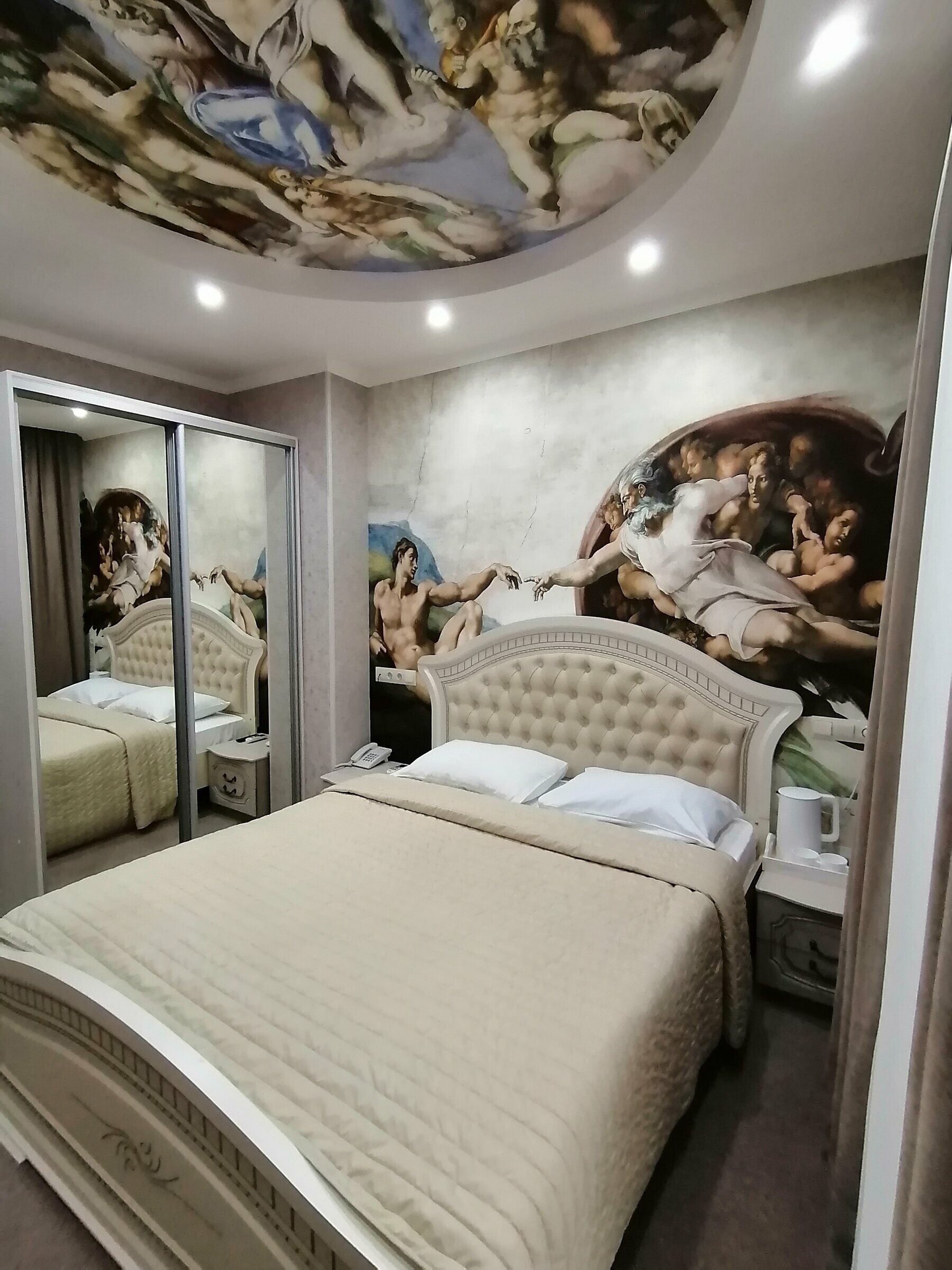 Двухместный номер с 1 кроватью и террасой