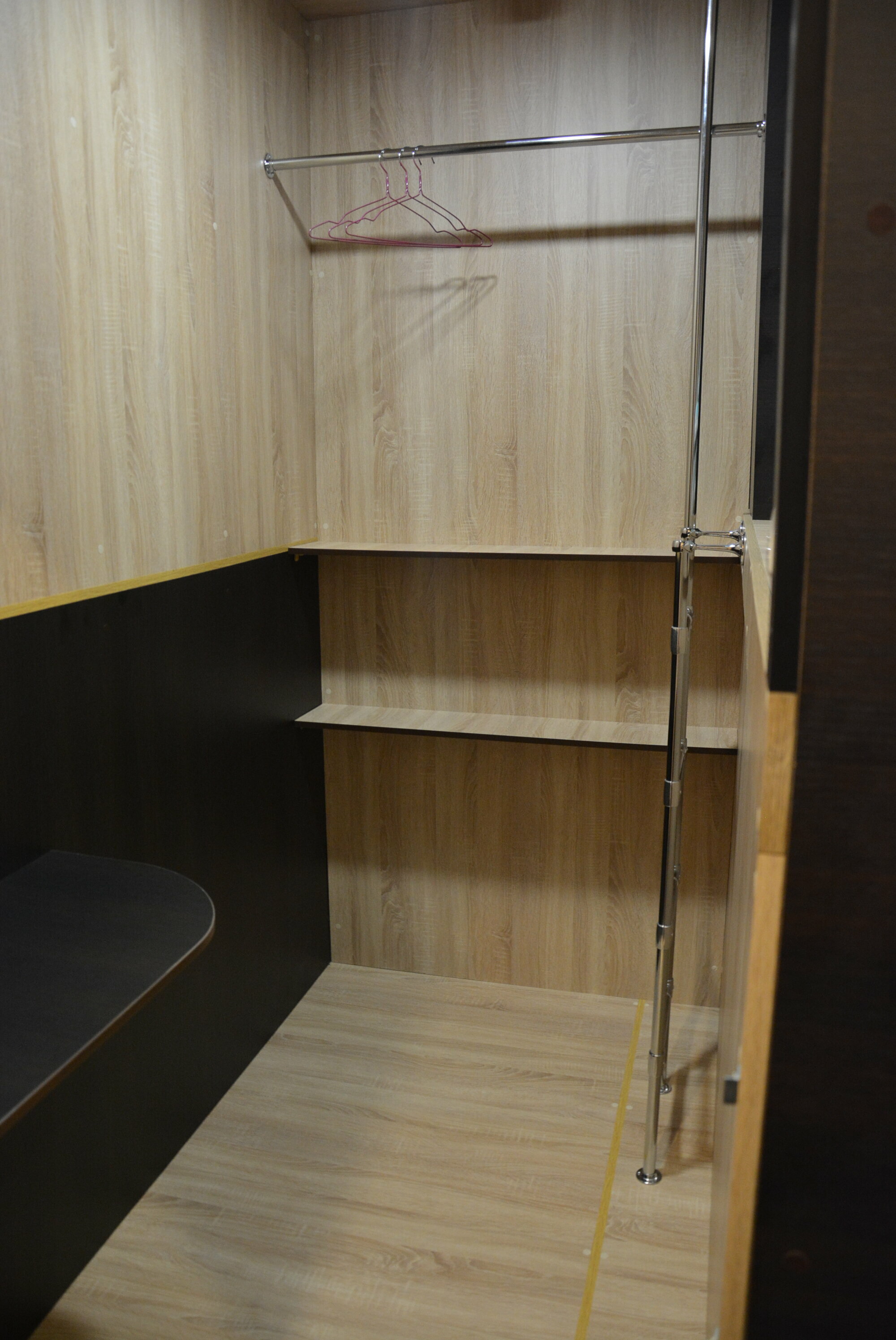 Двухместная ярусная капсула  с двухспальной кроватью 160 см