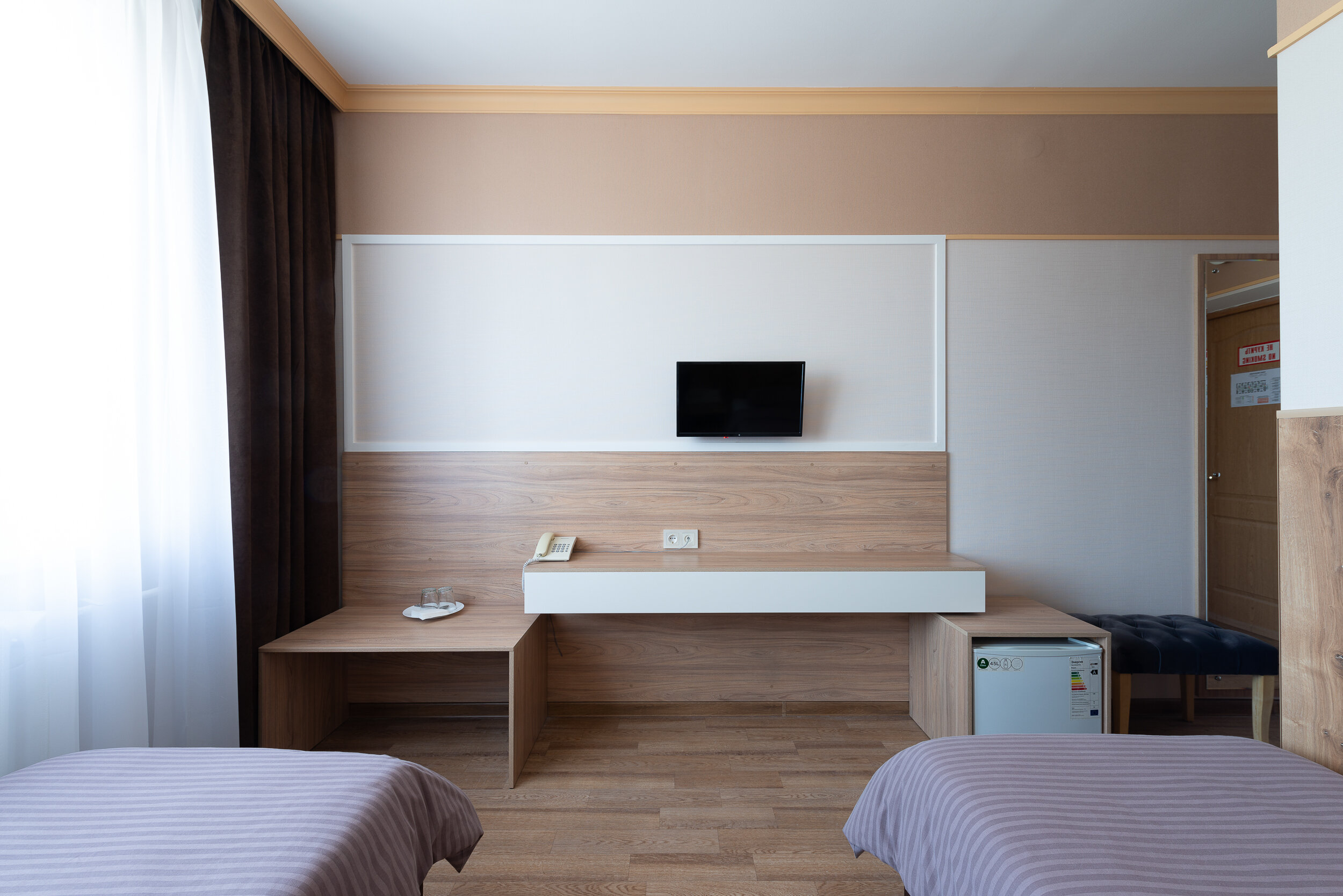 Двухместный номер с 2 отдельными кроватями и душем