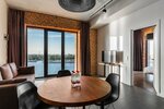 Апартамент с 2 спальнями и панорамным видом на Неву в Docklands aparthotel