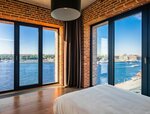 Апартамент с 2 спальнями и панорамным видом на Неву в Docklands aparthotel
