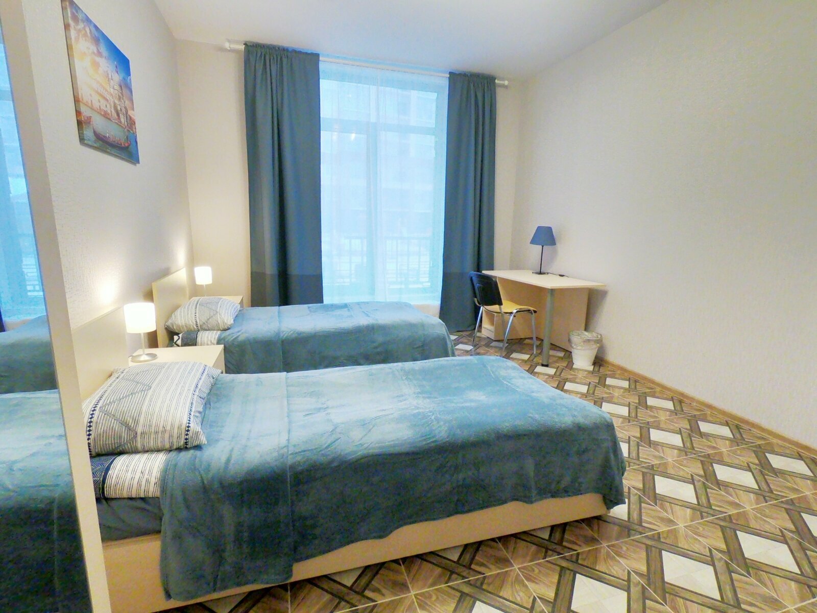 Двухместный номер с 2 отдельными кроватями