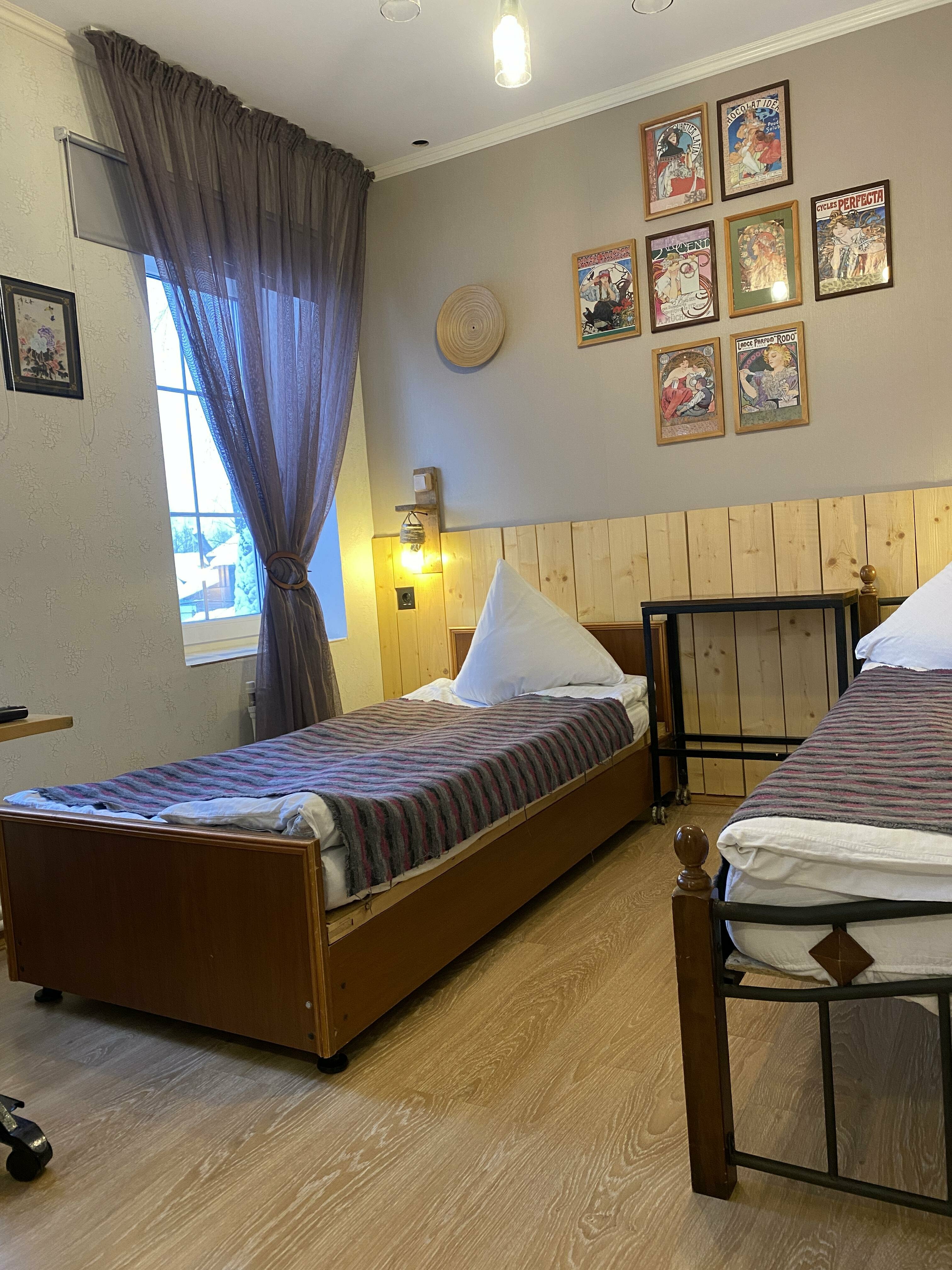 Двухместный номер с 1 кроватью или 2 отдельными кроватями, вид на город