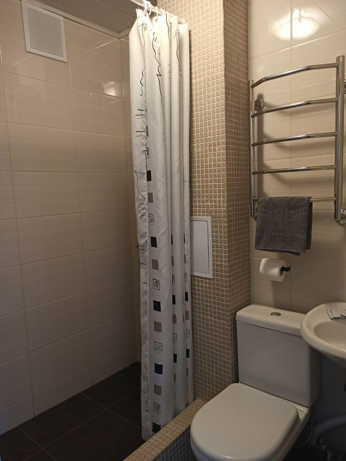 Двухместный "Стандарт" с кондиционером и с одной кроватью 160*200см.