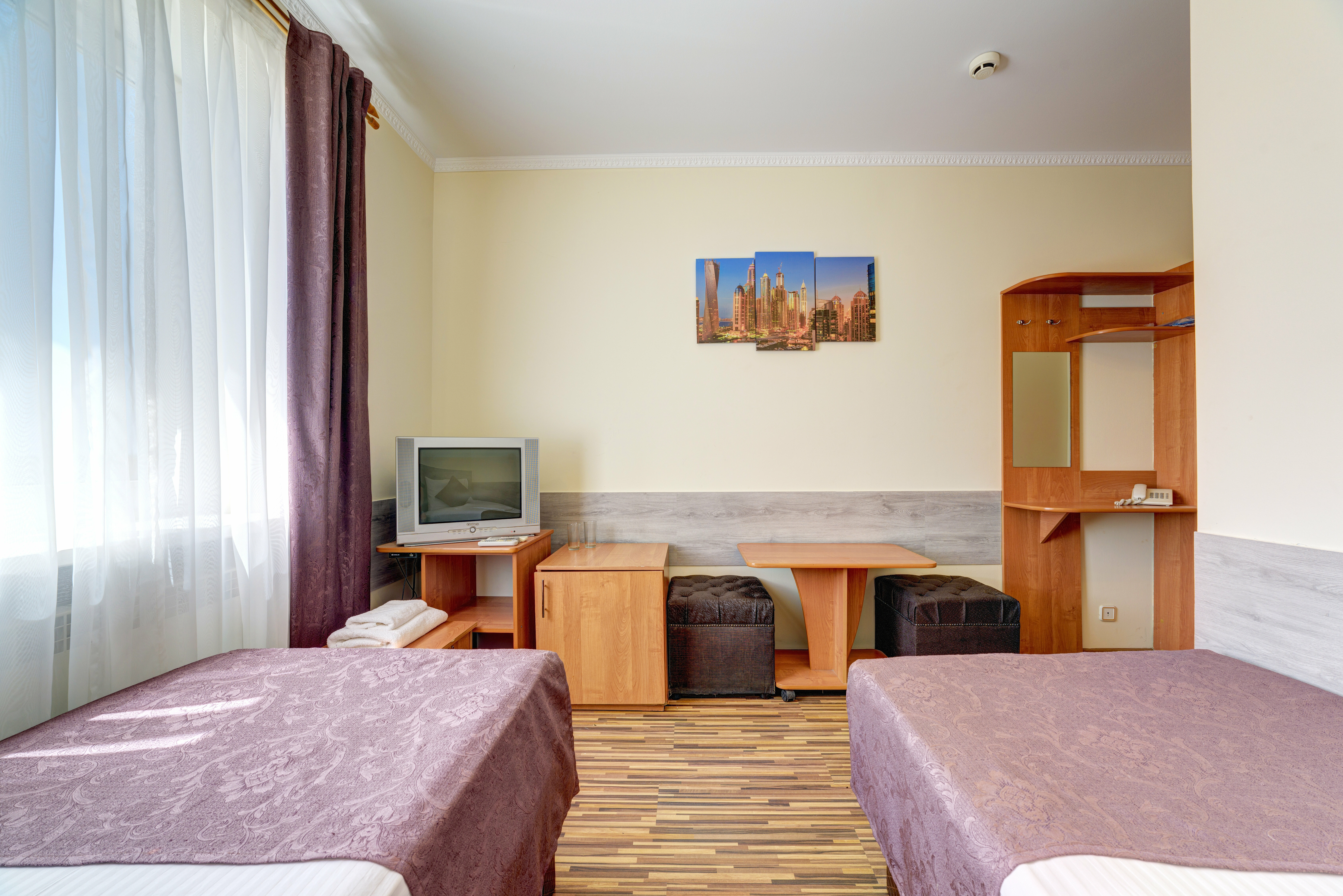 Двухместный номер с 2 отдельными кроватями