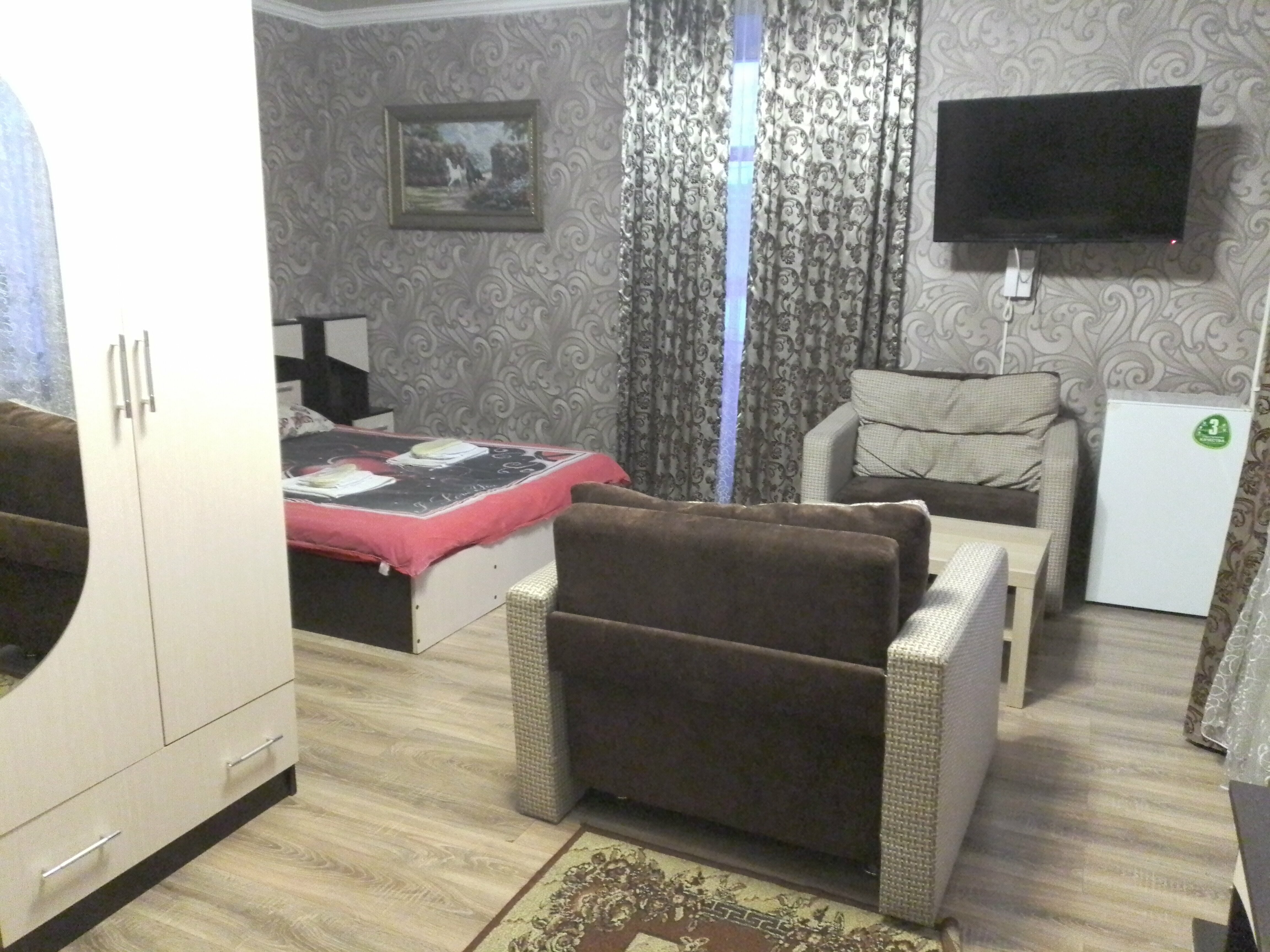 Семейный номер с балконом