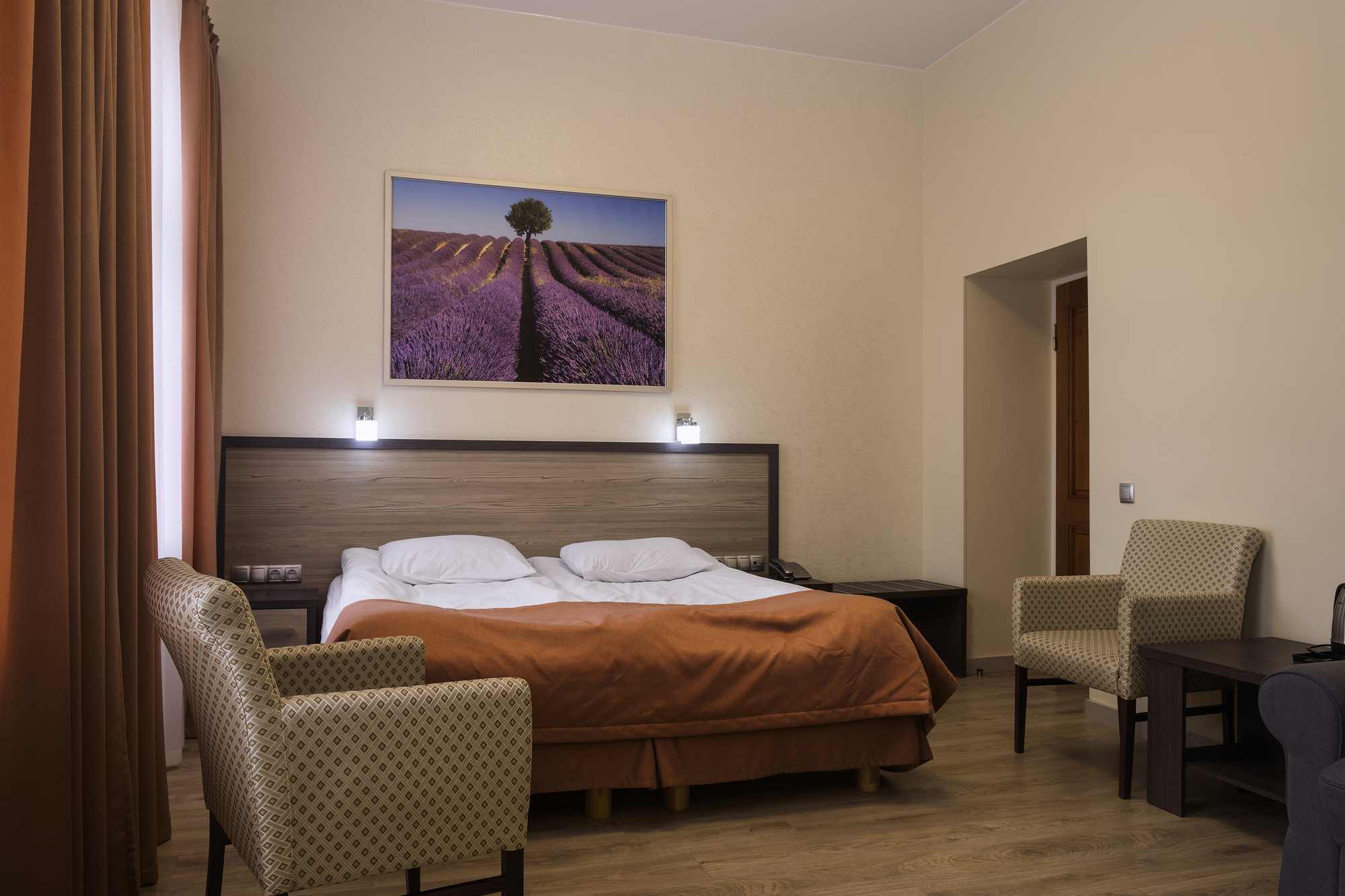 Семейный двухместный номер с 1 кроватью