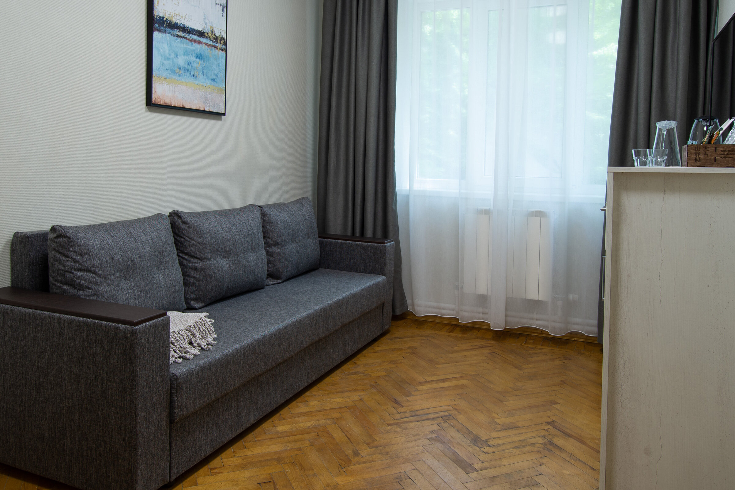 Cемейный номер с собственной ванной комнатой