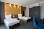 Двухместный номер Делюкс с 1 кроватью или 2 отдельными кроватями и балконом в Hartwell Hotel