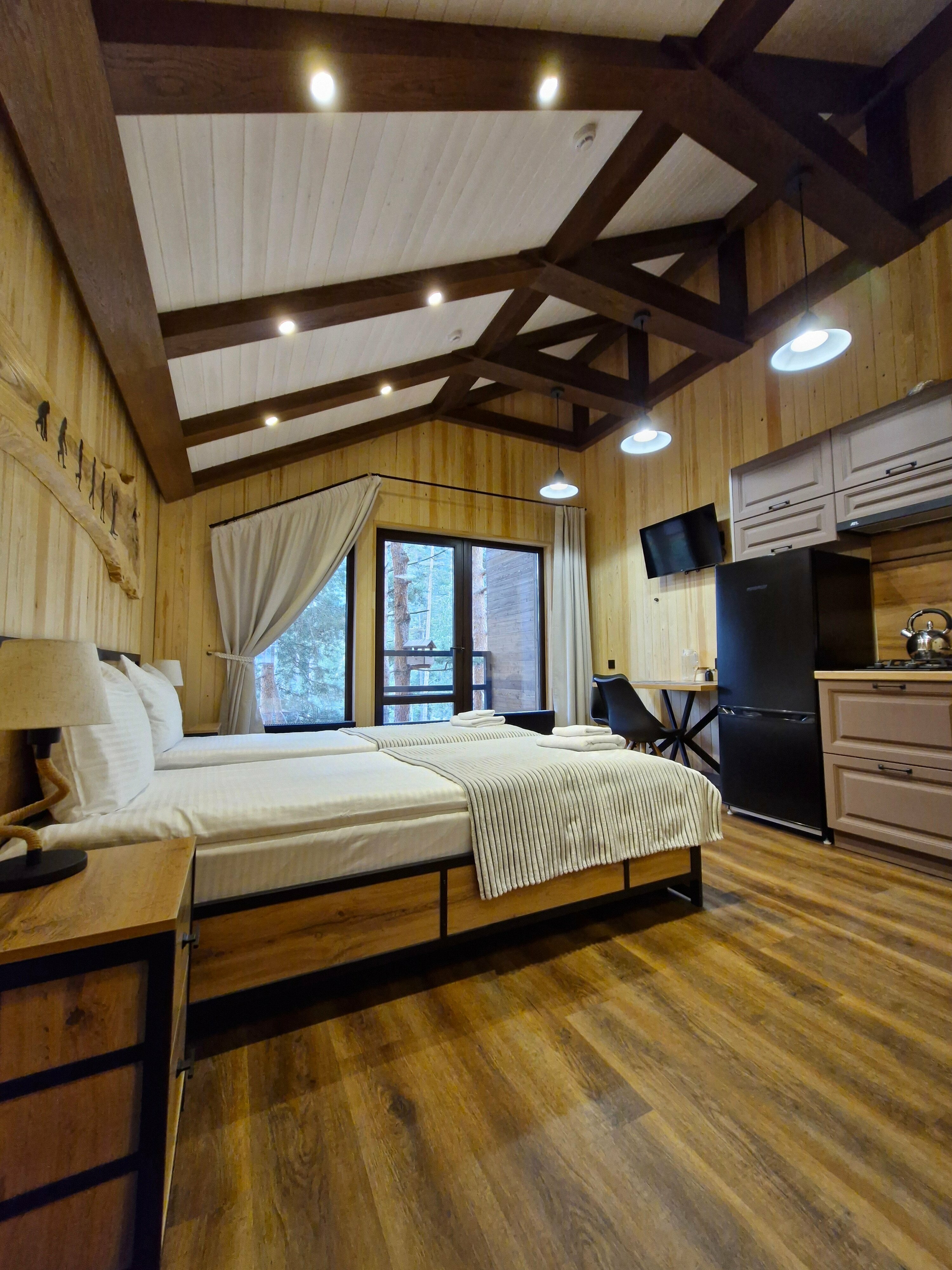 Апартамент-студия  с красивым видом на 2 этаже