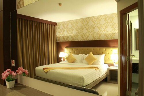 Двухместный номер Deluxe двуспальная кровать в Hemingways Silk Hotel