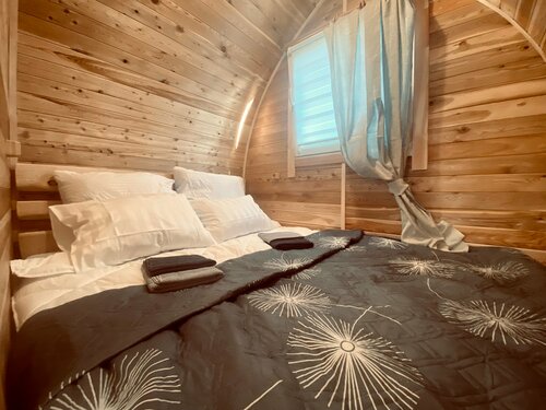 Двухместный номер с 1 кроватью и видом на горы