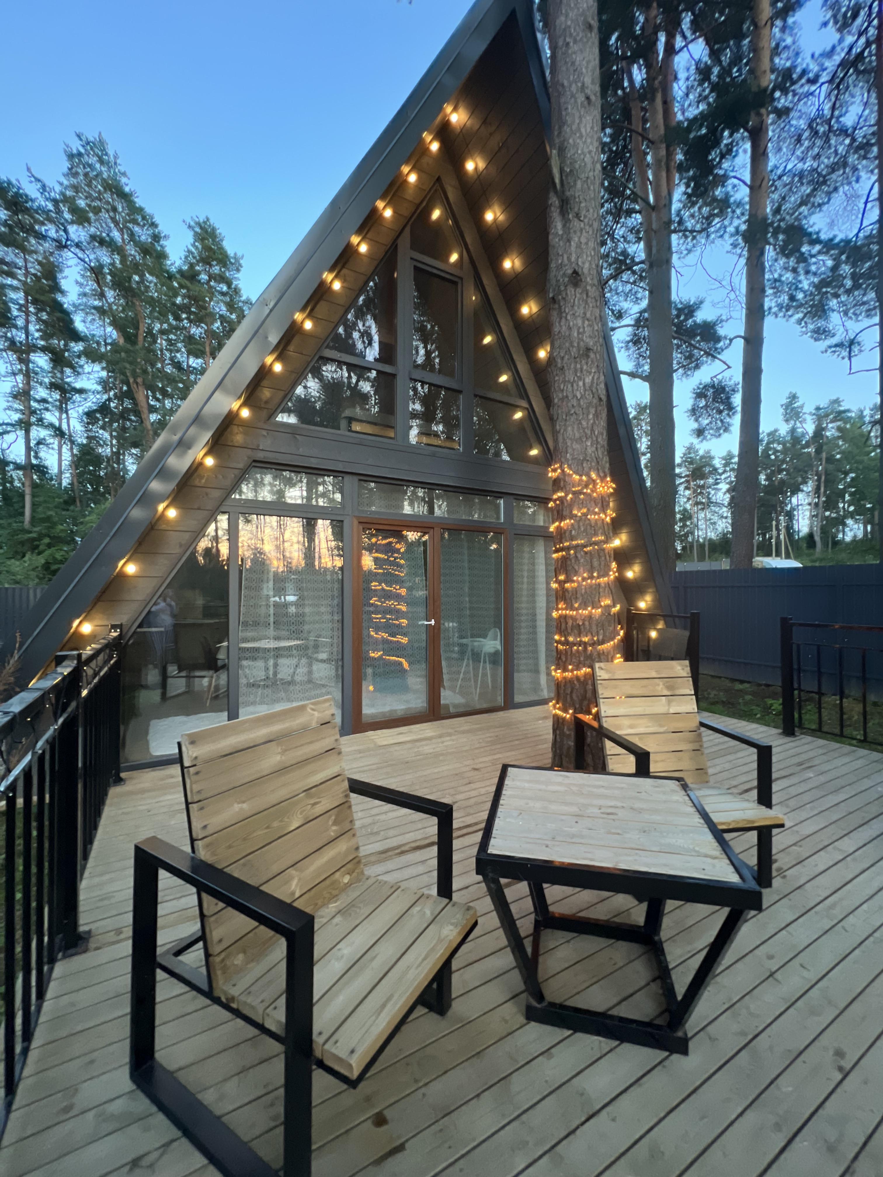 Коттедж с баней и купелью на 6 персон