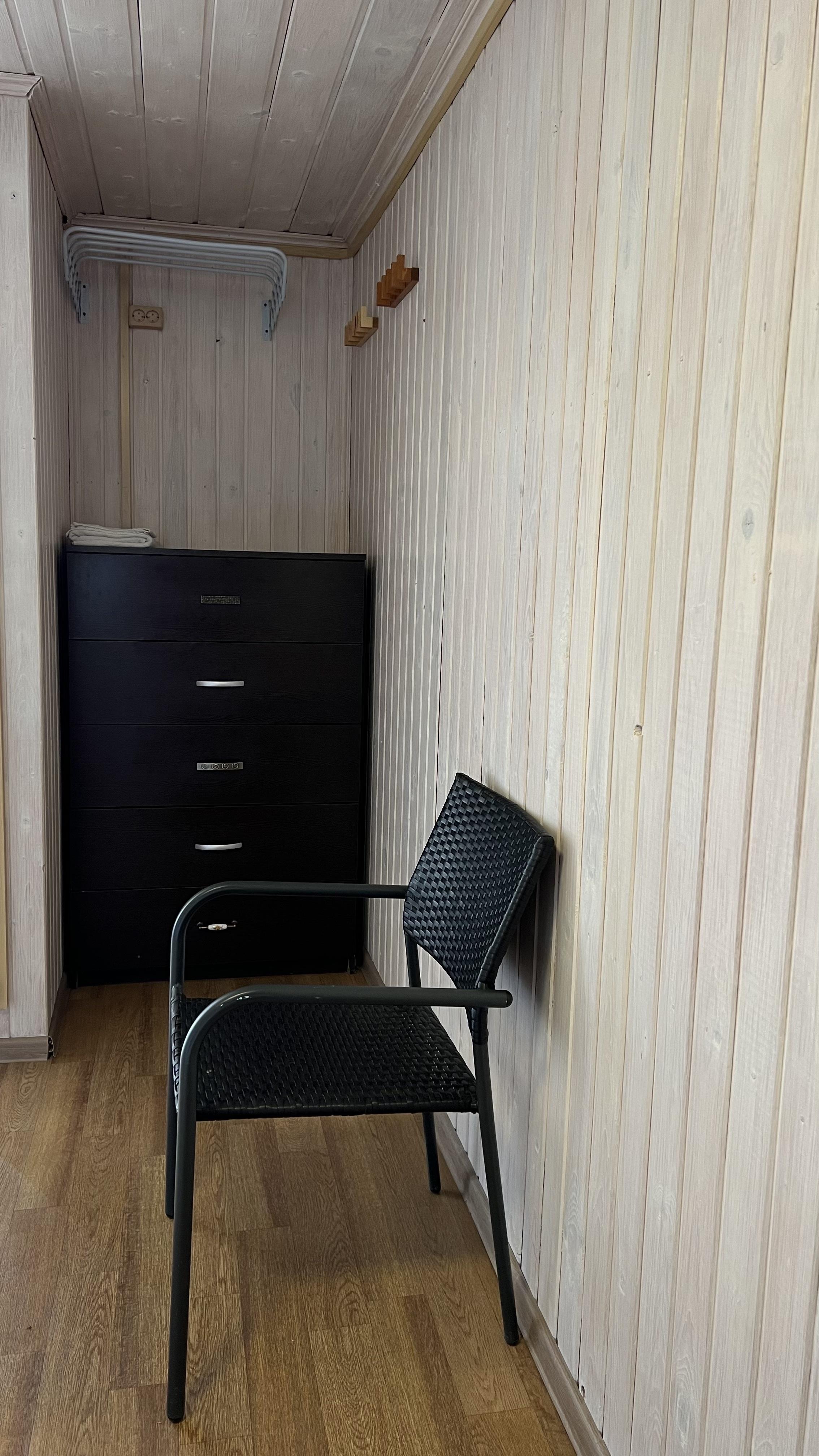 Двухместный номер с 1 кроватью и общей ванной комнатой