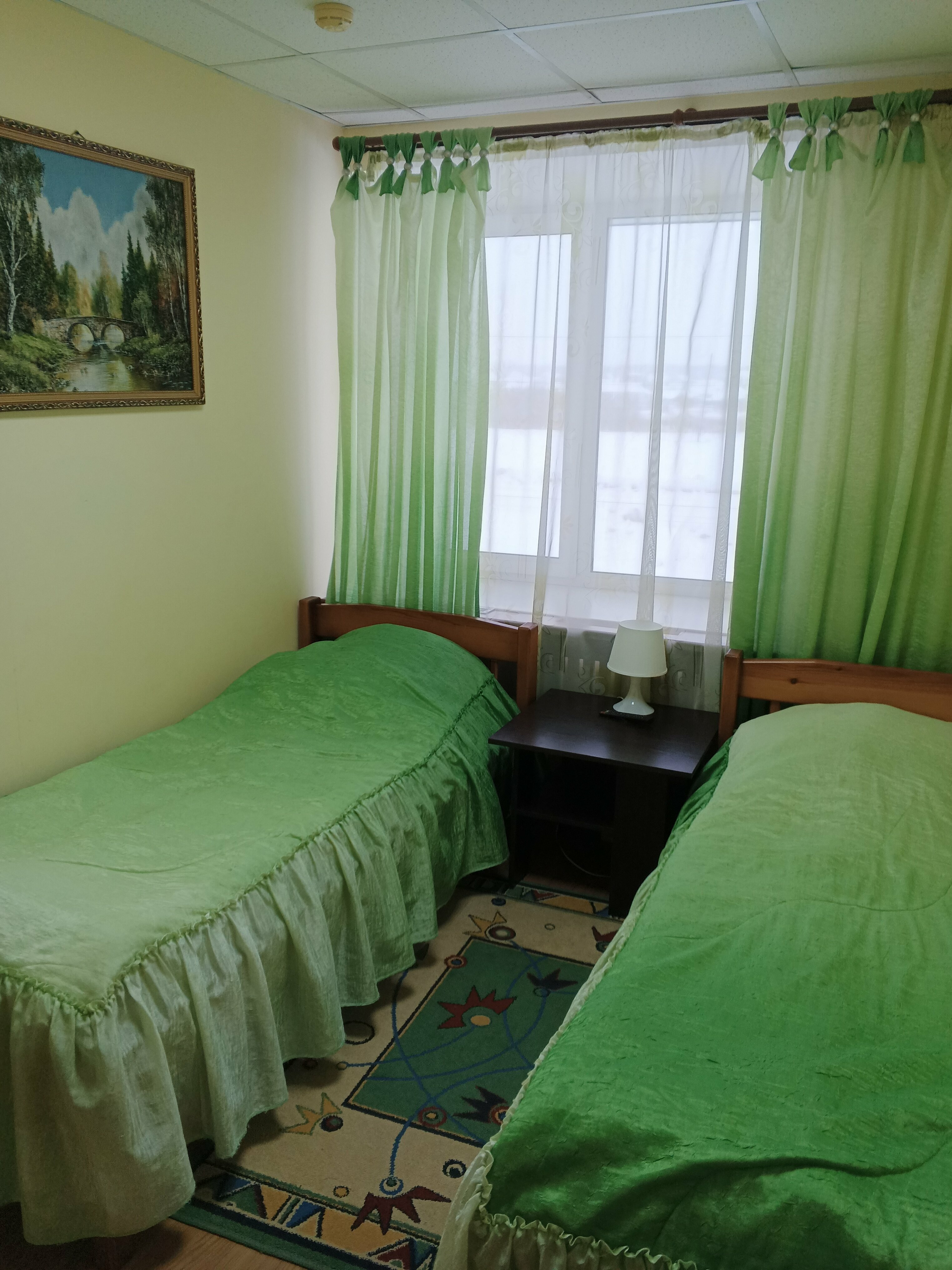 Двухместный номер с 2 отдельными кроватями