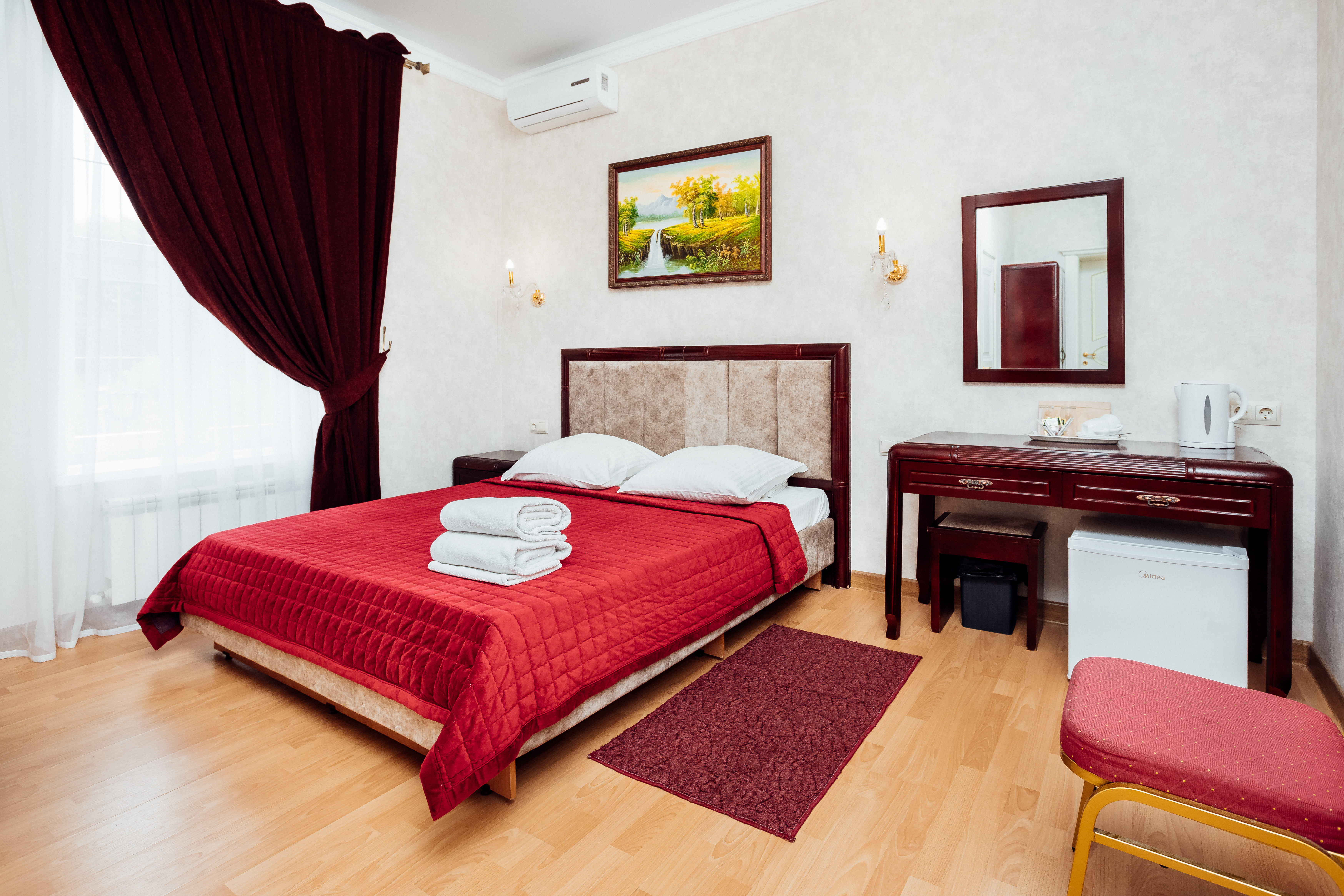 Двухместный номер с 1 кроватью и собственной ванной комнатой