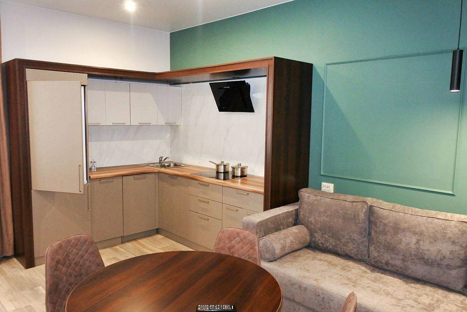 Апартаменты с 1 спальней