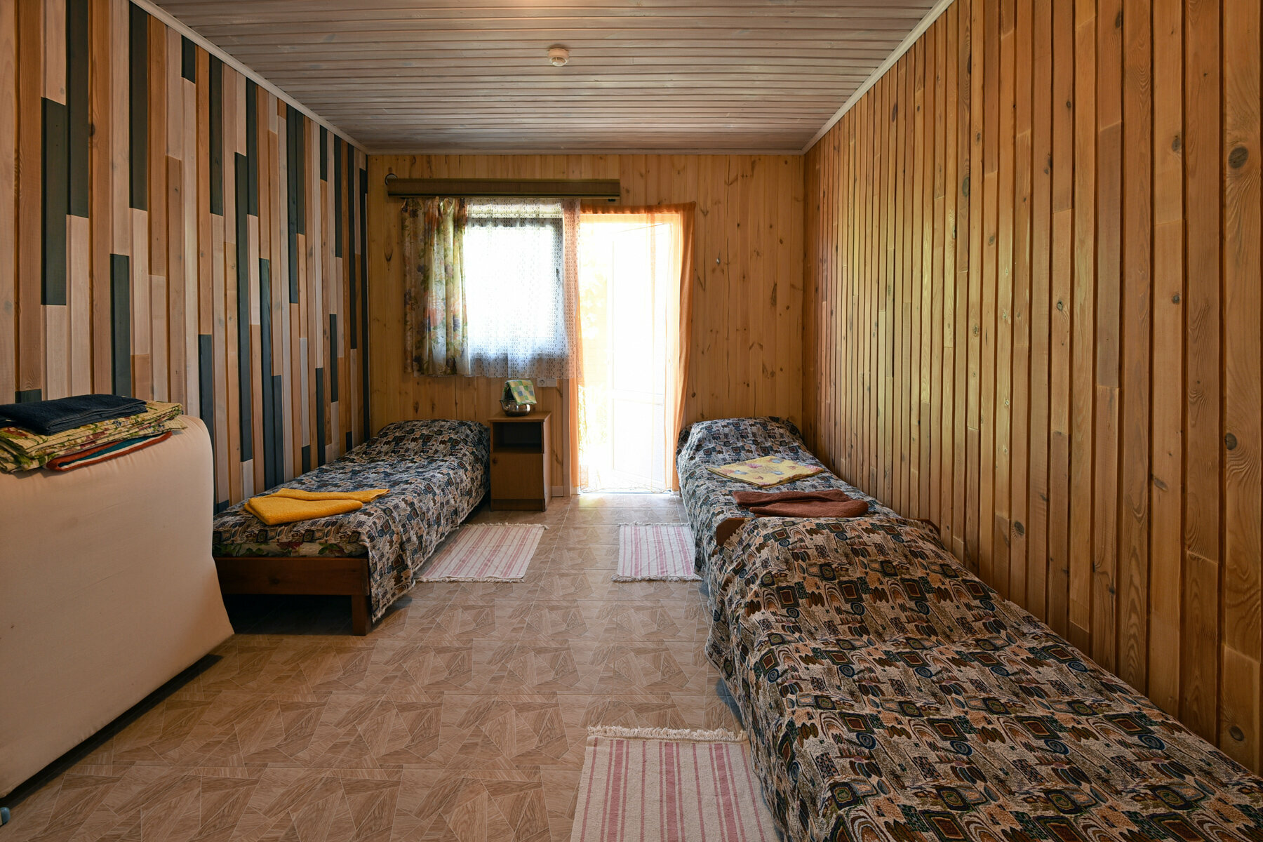 Трехместный номер с душем