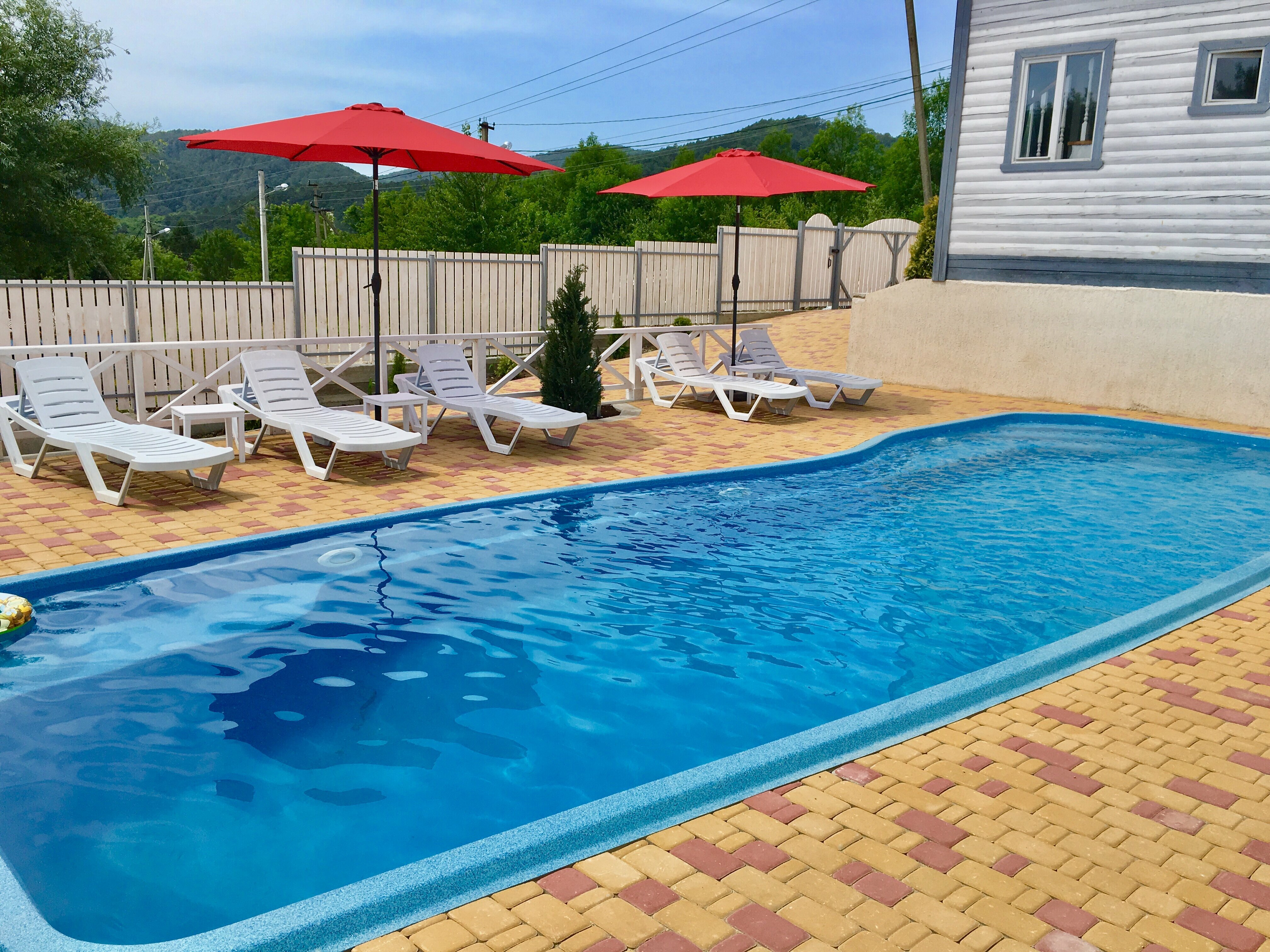 Вилла с термальным спа-бассейном, сауной-баней