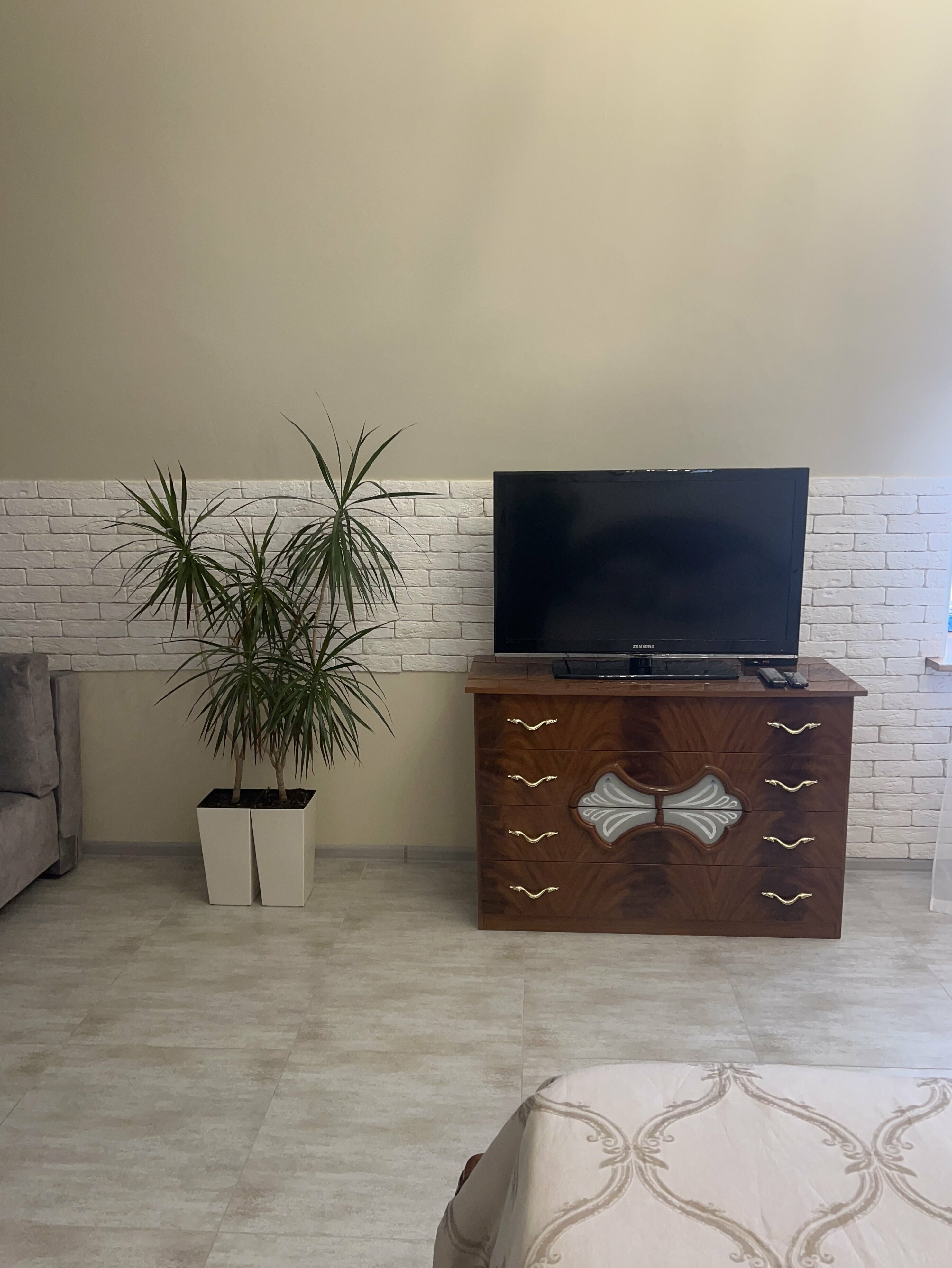 Двухместный номер с 1 кроватью и видом на сад