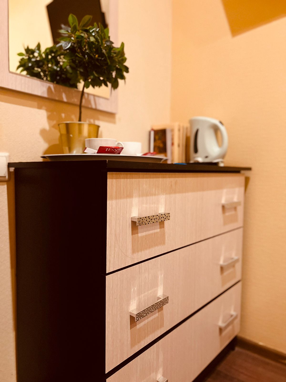 Двухместный номер с 1 кроватью и общей ванной комнатой