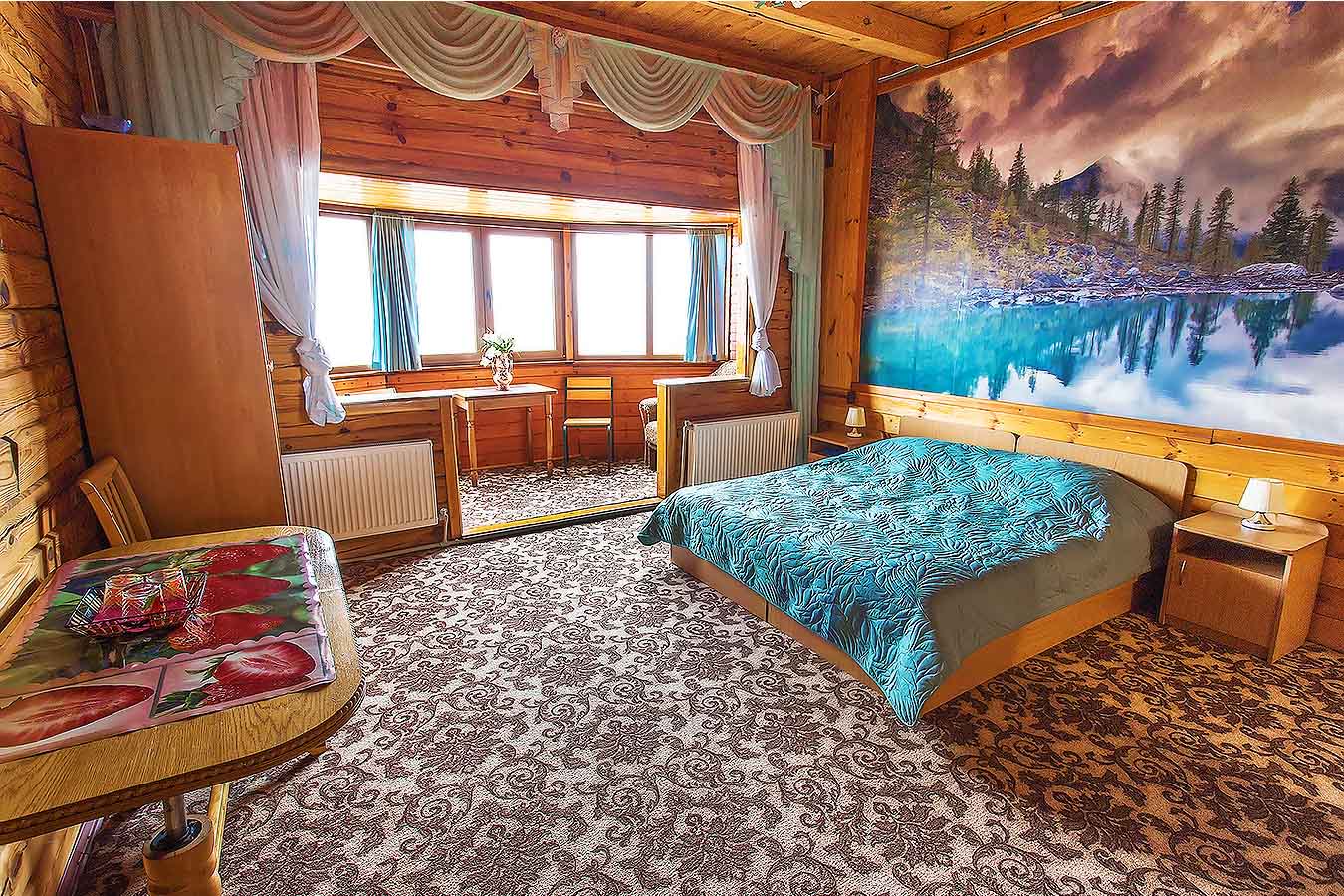 Трехместный номер «Комфорт» с душем