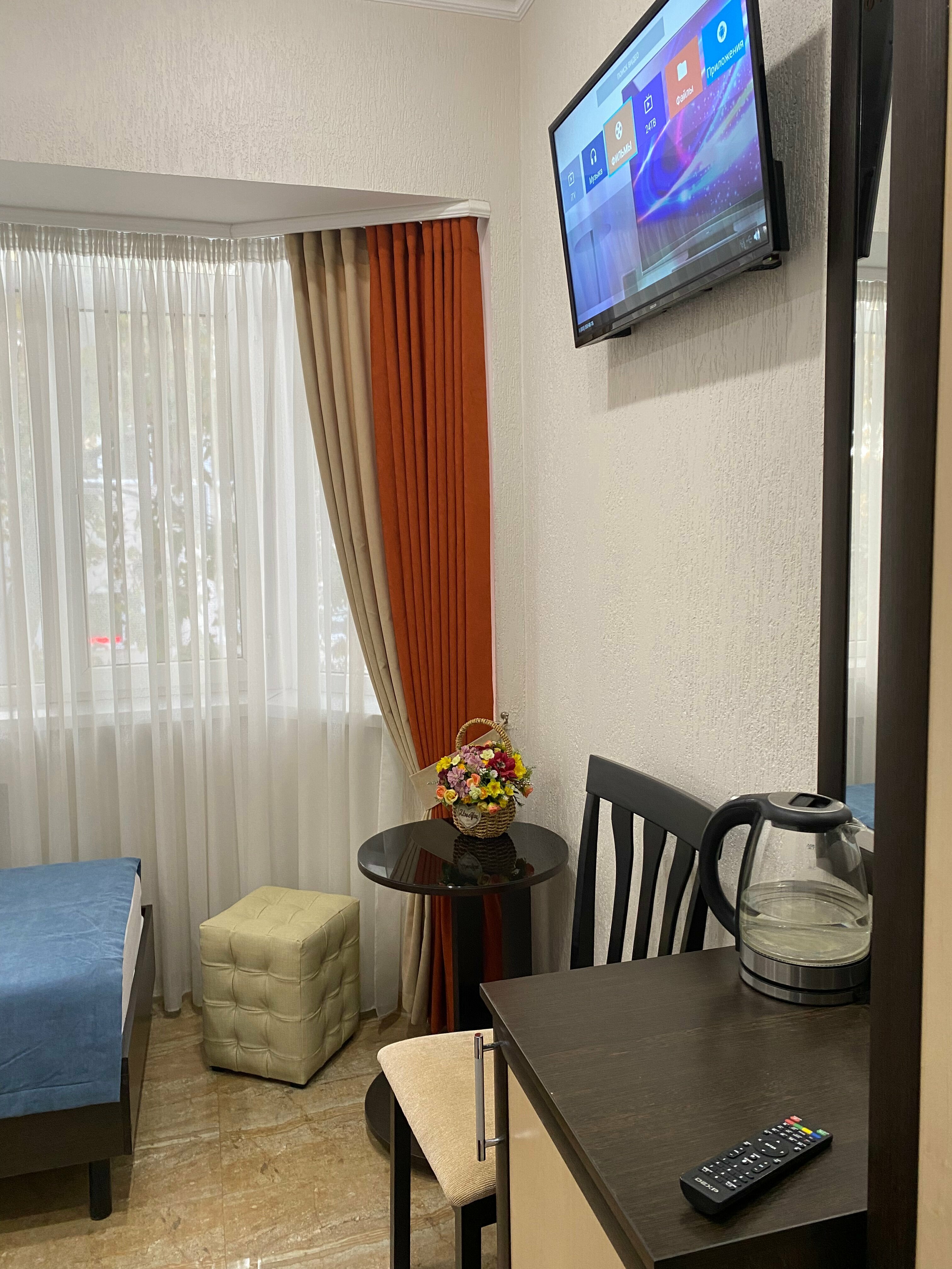 Двухместный номер с 1 кроватью или 2 отдельными кроватями, вид на город