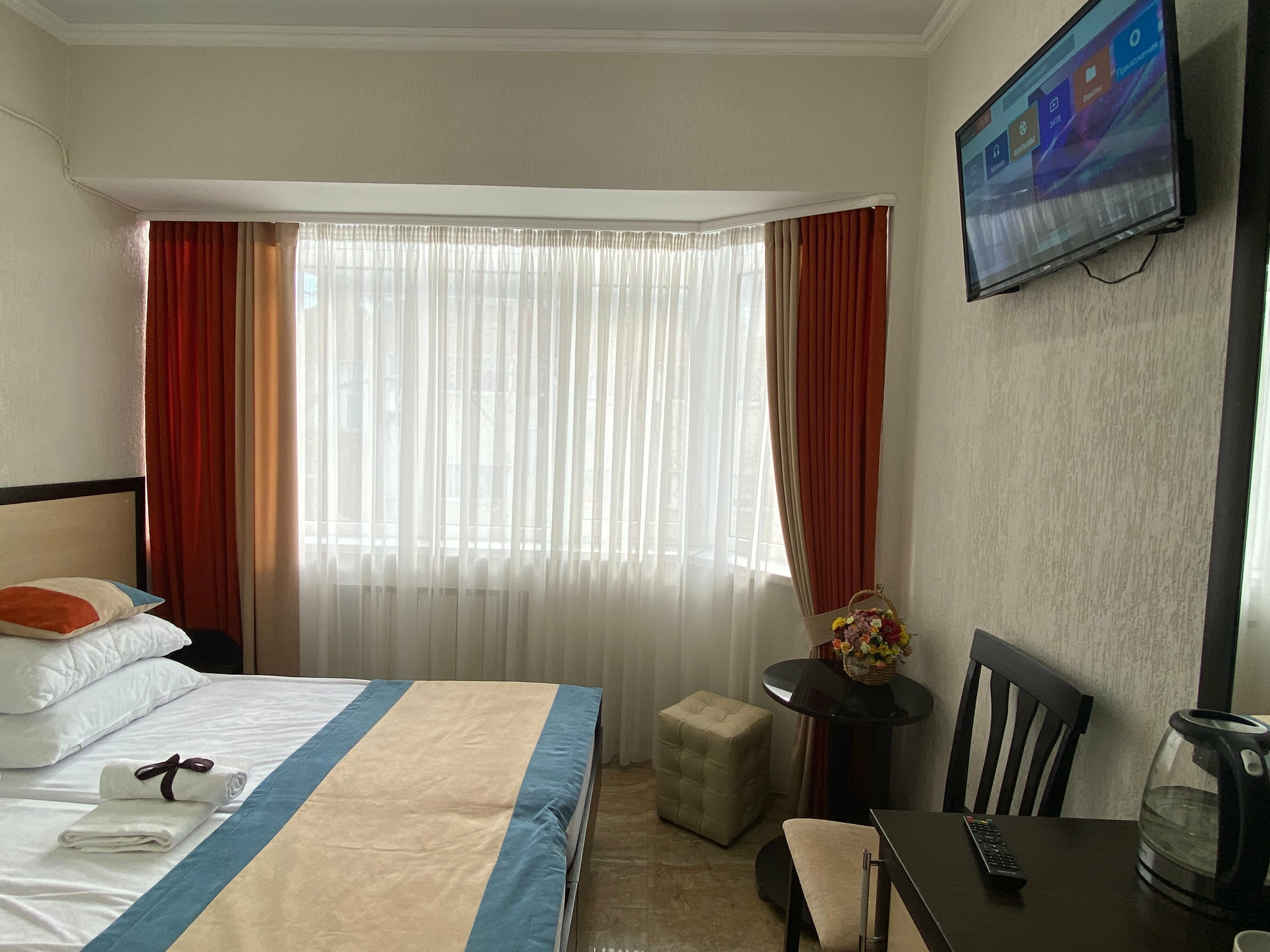 Двухместный номер с 1 кроватью или 2 отдельными кроватями, вид на город