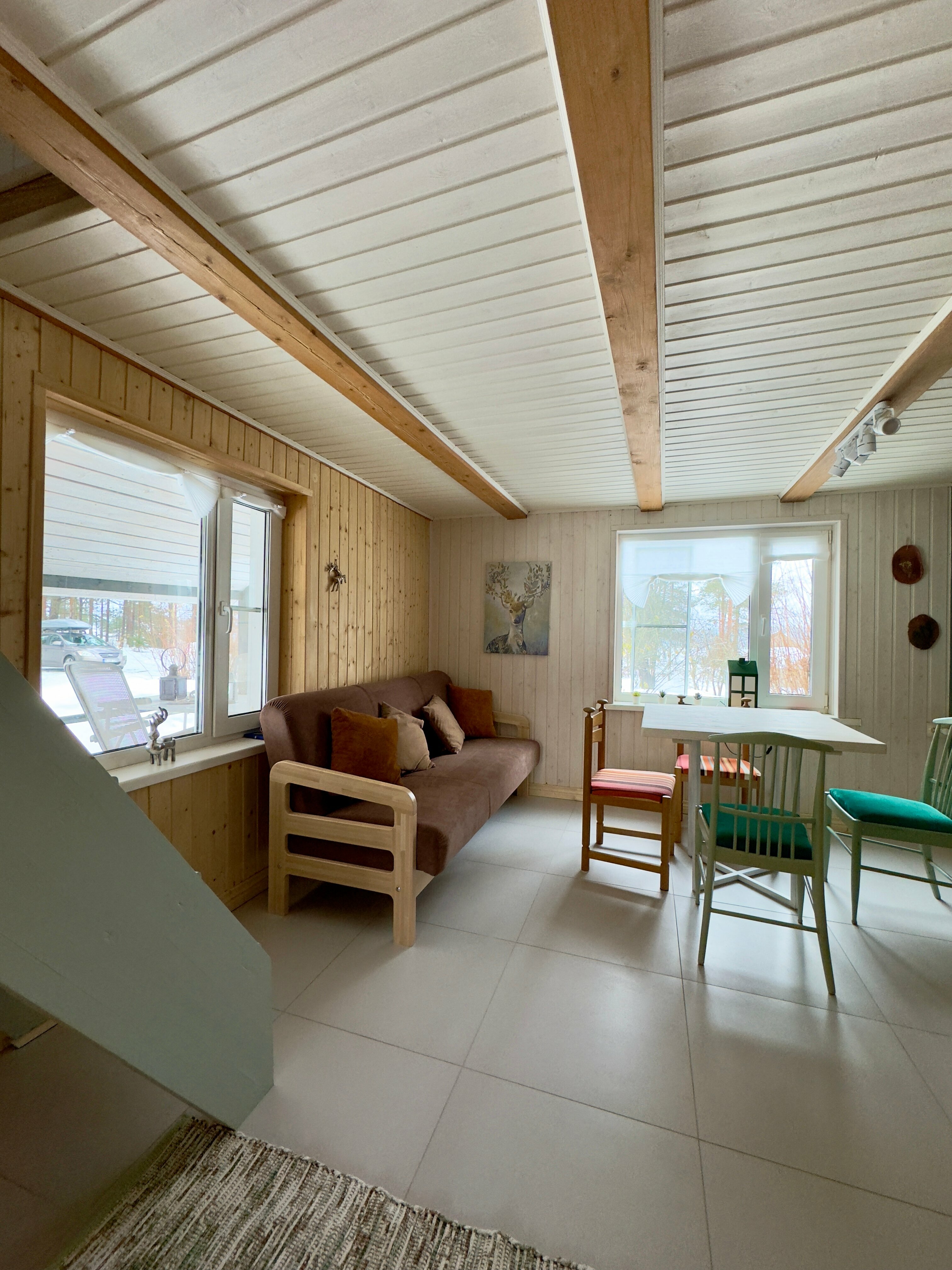 Скандинавский домик на 3-х