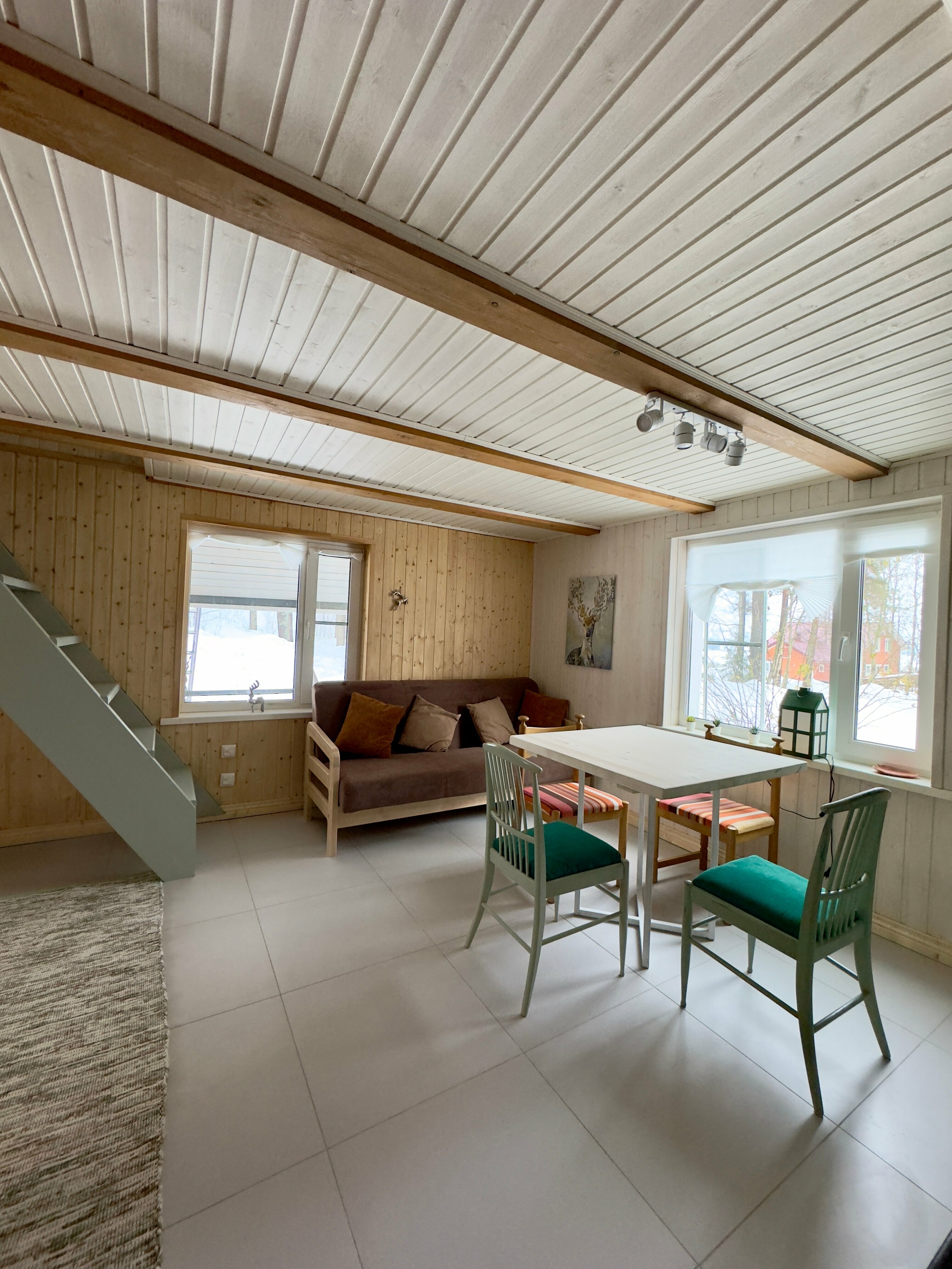 Скандинавский домик на 3-х