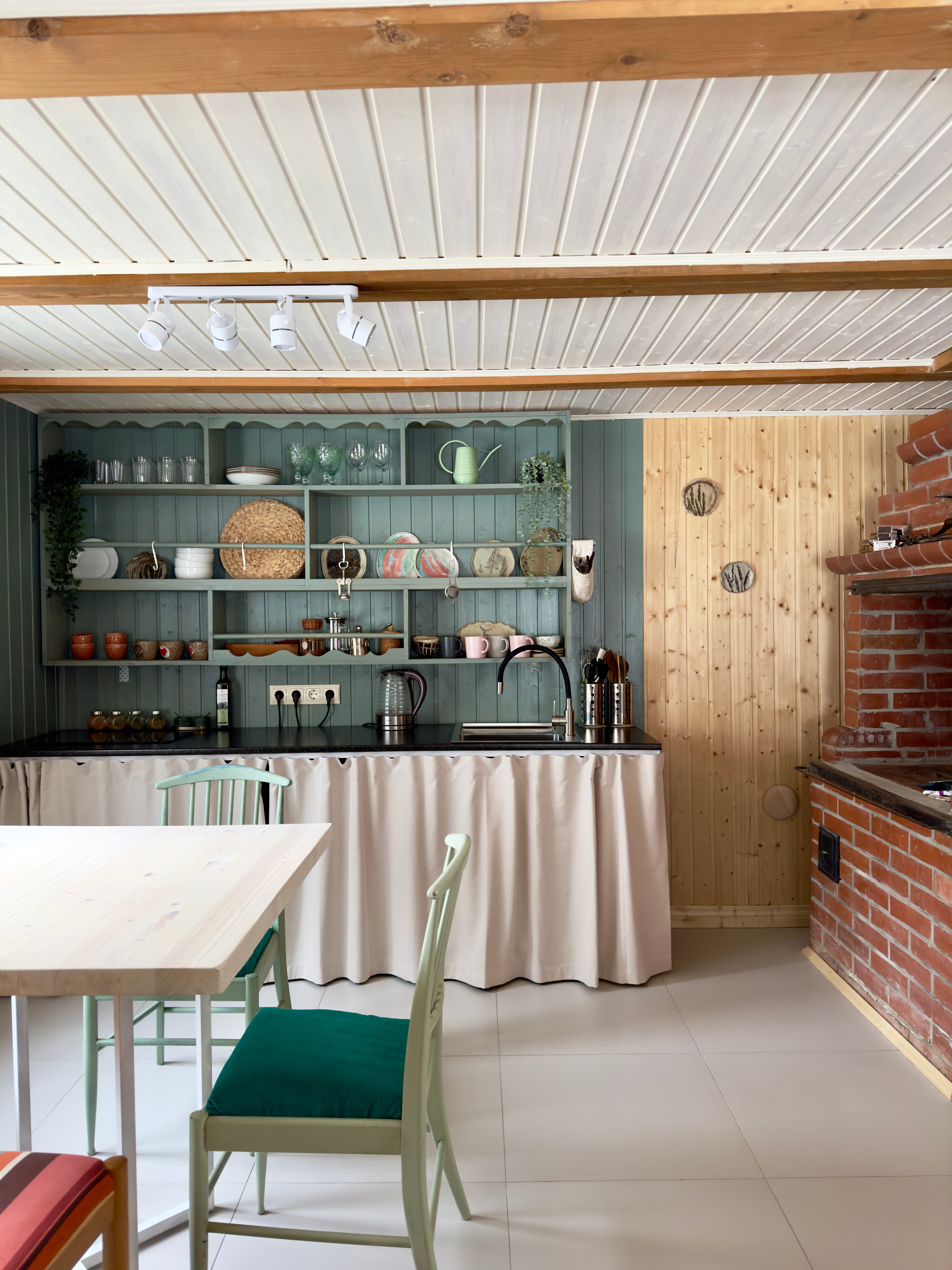 Скандинавский домик на 3-х